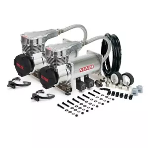 Compresores de aire dobles VIAIR 425C platino para automóviles y camiones - 12 voltios, 175 PSI - Imagen 1 de 5