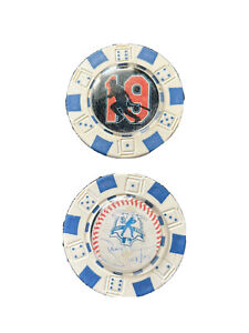 * NEW Baseball Legend Padres Tony Gwynn *signed* poker chip ball marker souvenir