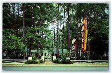 c1960 Roadside Whispering Pines Motel-Hotel Accomac Virginia VA Vintage Postcard