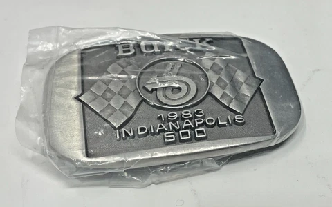 1983 Indianapolis 500 Buick Belt Buckle Cover