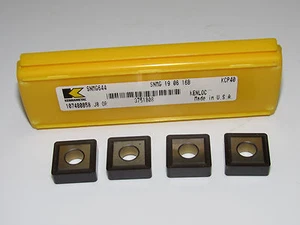 6 pezzi inserti in carburo Kenloc KENNAMETAL SNMG 644 / 190616 grado KCP40 USA - Foto 1 di 1