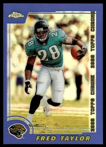 2000 Topps Chrome Refractor Fred Taylor #71 - Picture 1 of 2