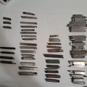 Lathe Tool Bit Lot QTY. : 110 REX 95, MOMAX, VR, Bonded Carbide, Super Tool Co - Picture 1 of 18