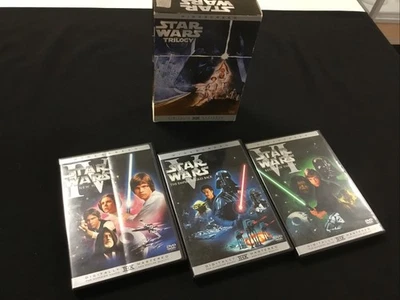 Star Wars Trilogy (DVD, 2005, 3-Disc Set, Widescreen Limited Edition) - Image 1 of 4