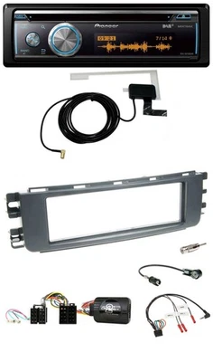 Pioneer Bluetooth DAB Lenkrad USB CD Autoradio für Smart ForFour 04-06 W454 Audi - Bild 1 von 4