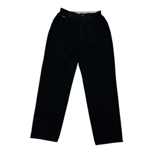 Lee Originals Mom Jeans Women 10 S (28x29) Black High Rise Elastic Waist NOS USA - Picture 1 of 10