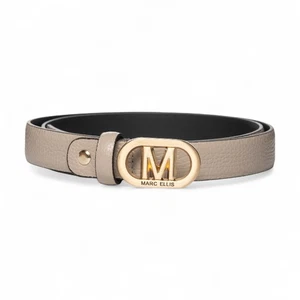 Cintura donna marc ellis me belt - 160 do taupe / gold - Imagen 1 de 5