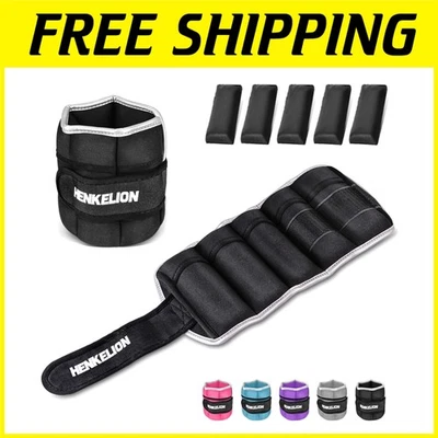 Juego de pesas de tobillo ajustables - Entrenamiento de fuerza para gimnasio Foto 1 de 4