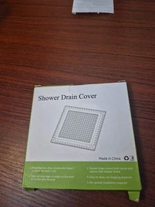 Drain Hair Catcher,Shower Drain Cover Hair Catcher Shower Drain Strainer - Picture 1 of 9