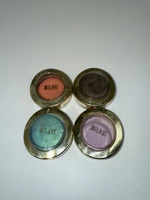 4 Milani Eyshadow Sealed But Damaged.  See Photos  - Image 1 of 4