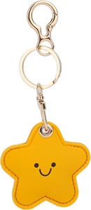 Cute Star Leather Keychain Holder, Waterproof Anti-Scratch Hidden GPS Tracker Ca - Picture 1 of 12