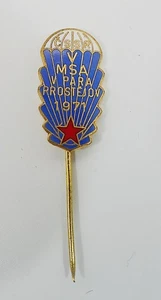 CSSR  Abzeichen Sprungabzeichen Fallschirm Airborne Parachutist 1971 - Picture 1 of 1