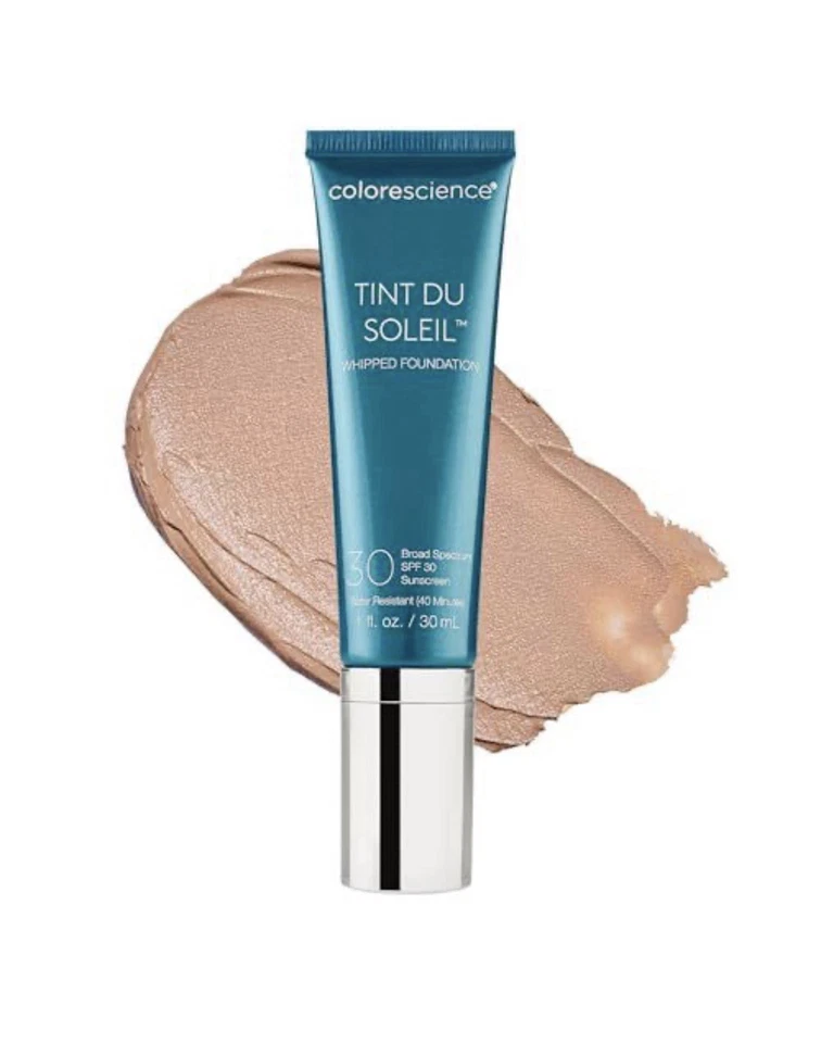Colorescience Tint du Soleil SPF 30 UV Protective Foundation TAN 1oz NEW - Image 1 of 4