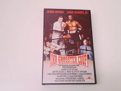 Ihr größter Coup 1992 VHS German PAL Video James Woods Louis Gossett Jr. - Bild 1 von 4