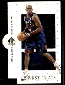 L48,986 - 1998-99 SP Authentic First Class #FC27 Vince Carter - Picture 1 of 2