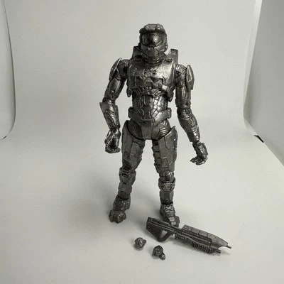 McFarlane Toys Halo 3  Silver Master Chief Complete - Image 1 of 4