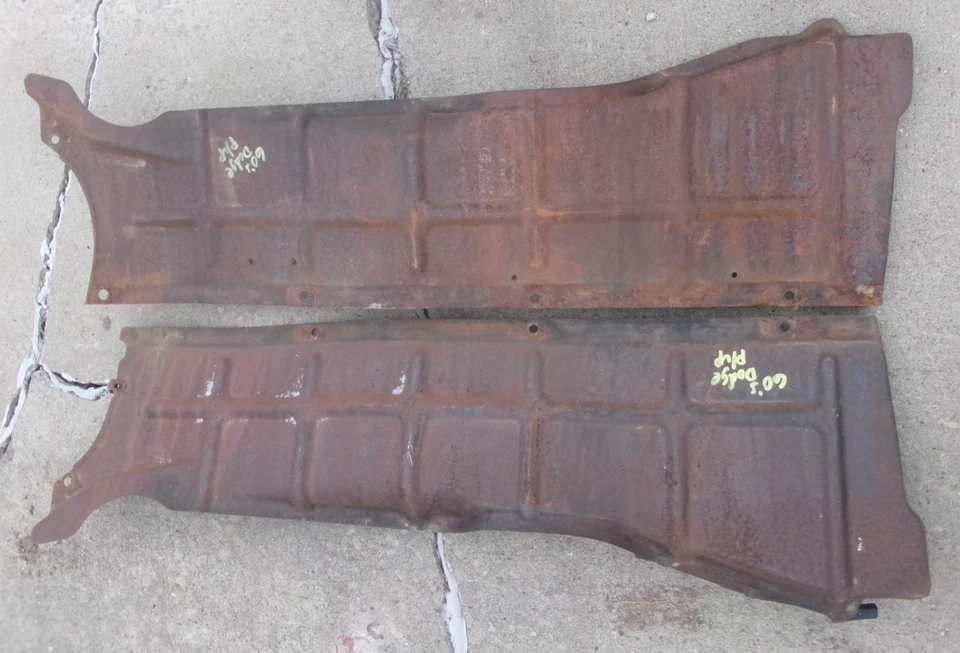 Camioneta Dodge 1961 1965 vintage guardabarros interior par originales D100 Mopar Foto 1 de 4