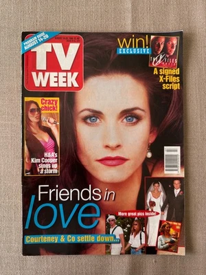Vintage television - "Australian TV Week" Aug 1999 Sixpence None the Richer - Image 1 of 4