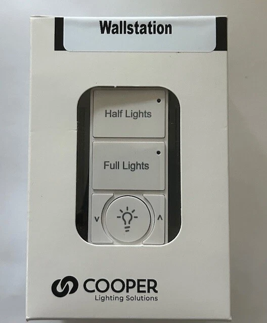Cooper Lighting W2l-rl-w Wavelinx Wallstation 2 Button Dimmer