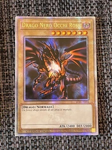 DRAGO NERO OCCHI ROSSI • Rara Segreta Quarter Century • LC01 IT006 25th - MINT - Foto 1 di 2