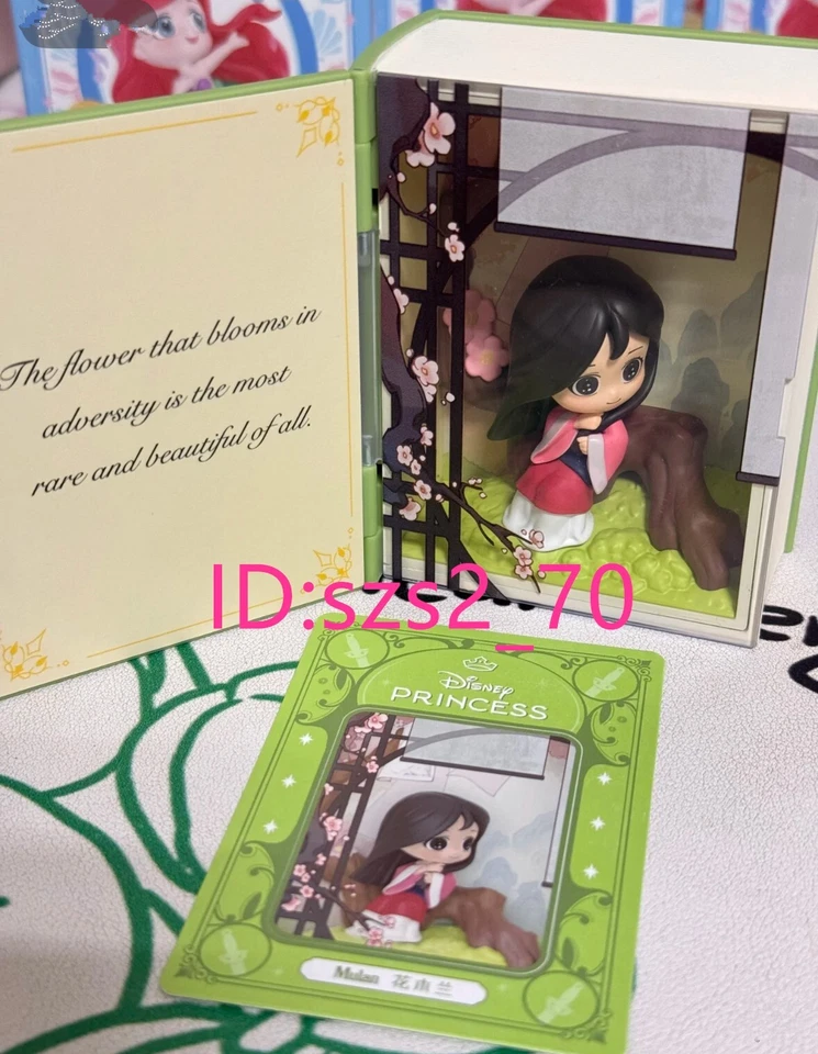 Mulan - Auténtico POP MART Disney Princesa Cuentos de Hadas Mini Figura Lindo Juguete Regalo Foto 1 de 1