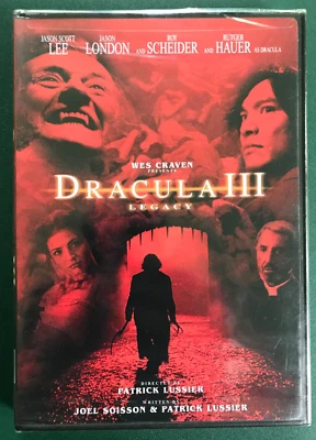 Dracula III: Legacy (DVD) 2005, Rutger Hauer, MINT, FACTORY SEALED, Ohio seller - Image 1 of 4