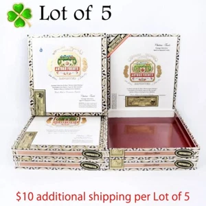 Lot of 5 Arturo Fuente Chateau Fuente Empty Wood Cigar Box 9.75" x 9.25" x 1.25" - Picture 1 of 12