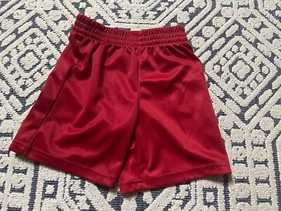 Pantalones Cortos Informales Bebé Niños Maravilla Rojo Fútbol Deportes Entrenamiento. Talla 2T Foto 1 de 4