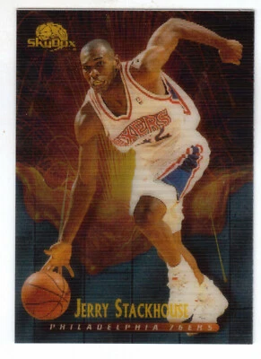 1995-96 SKYBOX PREMIUM #NNO JERRY STACKHOUSE MELTDOWN LENTICULAR - Image 1 of 2