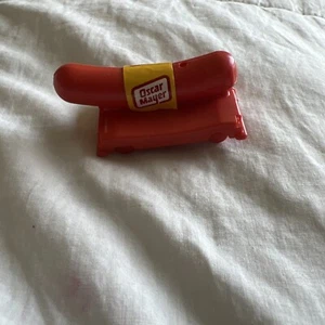 Vintage Oscar Meyer Wiener Weenie Hot Dog Whistle Mobile Toy New - Picture 1 of 5