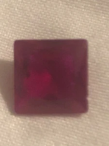 8mm, Square Cut, 2.800 Carats, Naturally Mined, Not Enhanced, Certified, Gem - Picture 1 of 1