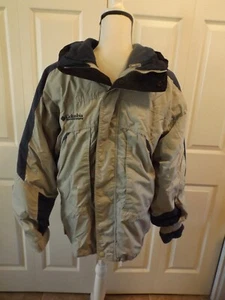 Columbia Jacket Mens Sz M Snow Ski Core Interchange Blue Grey Winter Coat - Picture 1 of 7