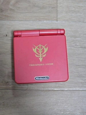 Nintendo Game Boy Advance SP Console - Red SD Gundam Char Edition - Image 1 of 4