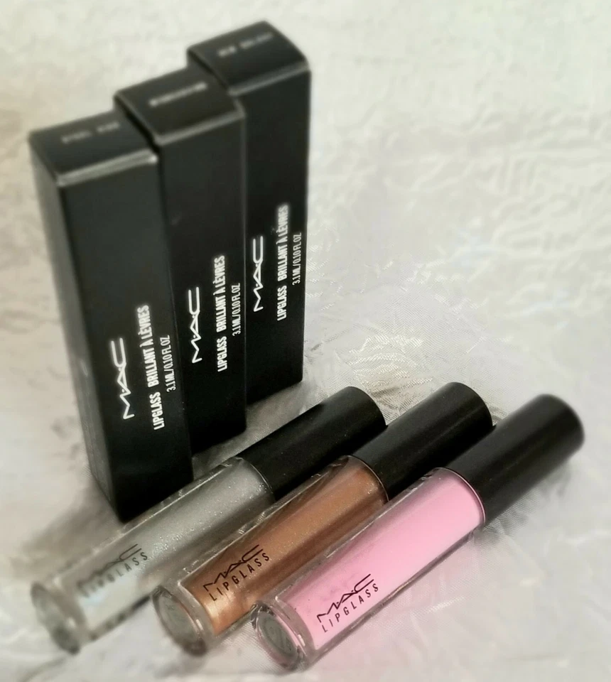 Authentic MAC Cosmetics Lip Glass Lip Gloss Color full sz boxed  - Image 1 of 1