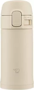 Zojirushi Trinkflasche One Touch Edelstahl Becher Beige 0,2L 6,7oz SM-PD20-CM - Bild 1 von 7