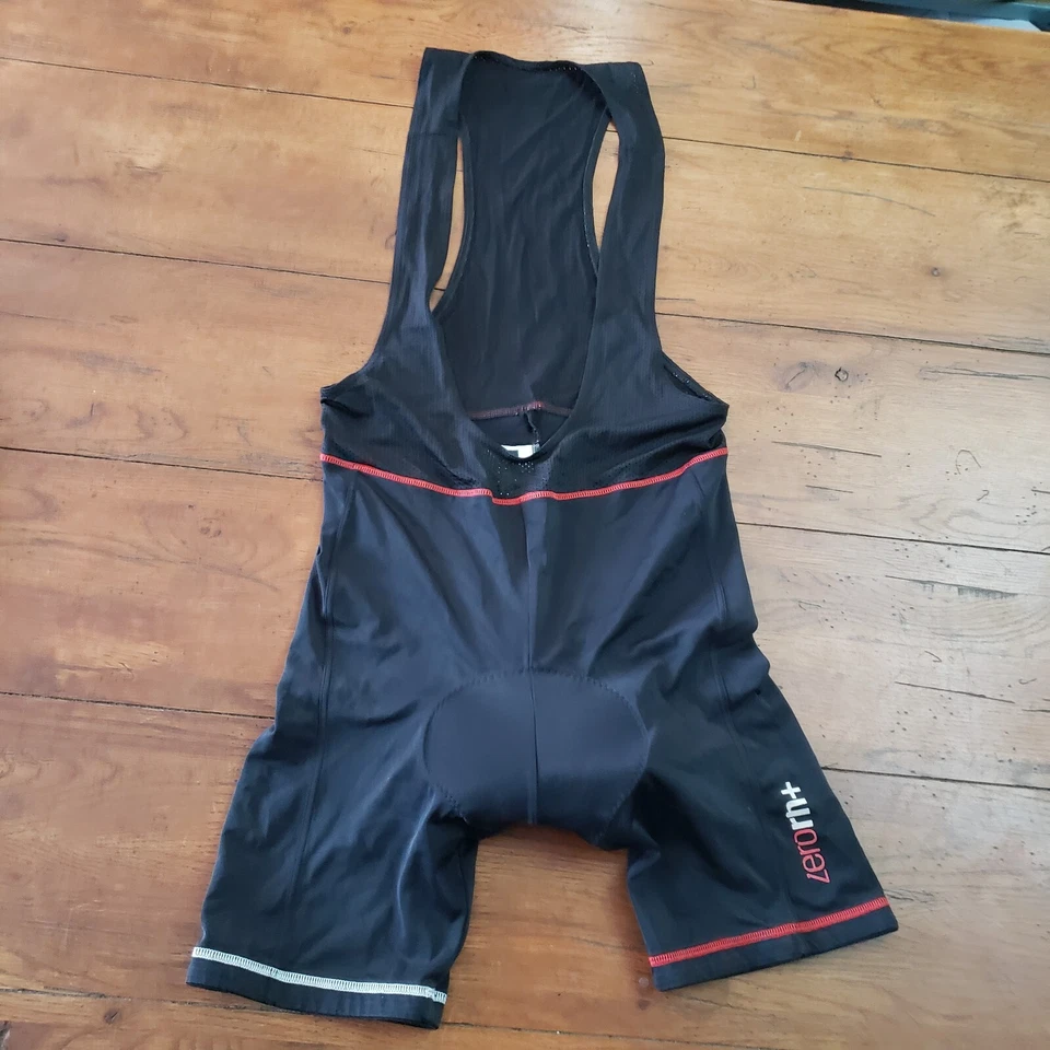 Culotte con tirantes de ciclismo pequeño ZeroRH para hombre vintage Italia 5" 14" (8/10) S Foto 1 de 4