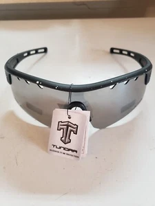 Tundra sunglasses TUN4060 black w/white specks frame/chrome lens - Picture 1 of 5