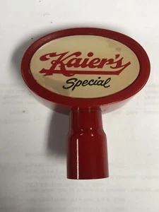 vintage Kaiser’s Special Red Bakelite beer tap handle Very Nice Seldom Seen - Picture 1 of 9