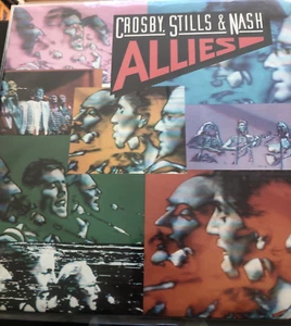 Mint- Crosby Stills Nash Allies Atlantic Records Stereo LP - Picture 1 of 4
