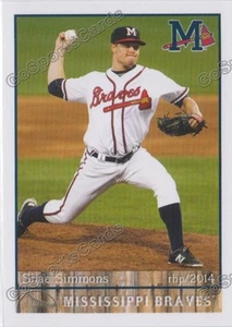 2014 Mississippi Braves Team Set Atlanta Braves Minor League - Bild 1 von 1