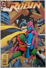 ROBIN #16 (1993) VF STICKER COPY