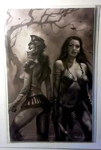 Red Sonja: Superpowers #5 R 2021 Dynamite 9.4 1:50 Incentive B & W Virgin Var - Picture 1 of 1