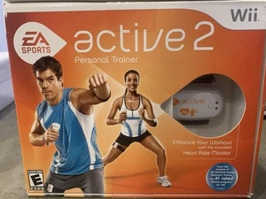EA Sports Active 2 Personal Trainer Wii Nintendo Komplett Neu Open Box * - Bild 1 von 4