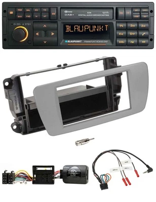 Blaupunkt USB DAB SD Lenkrad Bluetooth Autoradio für Seat Ibiza dublingrau - Bild 1 von 4