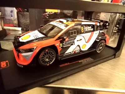 HYUNDAI i20 N WRC Rallye Monte Carlo 2025 WM #8 Tänak Nightvers RMC230B IXO 1:18 - Bild 1 von 4