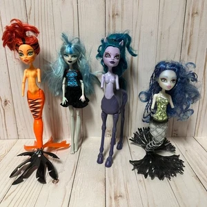 Monster High Freaky Fusion Puppe Lot Sirena Von Boo Mermaids Centaur Ghoulia - Bild 1 von 24