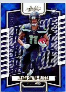 2023 Panini Assoluto #109 Jaxon Smith-Njigba Diamanti Blu #/199 - Foto 1 di 2