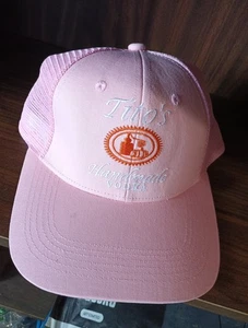 Tito's Handmade Vodka Pink Adjustable Back Cap Hat NWOT - Picture 1 of 2