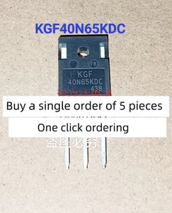 5 Stück KGF40N65KDC LKB40N65TP1 40A 650V Wechselrichter TO-247 - Bild 1 von 6
