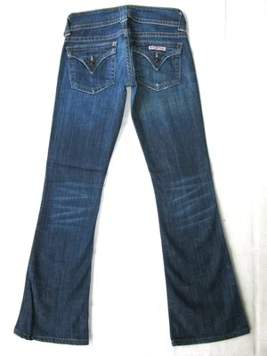 Pantalones de mezclilla Hudson Signature Bootcut para mujer talla 24 azul desgastado + solapas elásticas L28 Foto 1 de 4